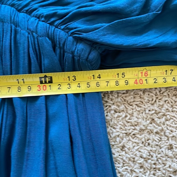 Teal dress - Picture 4 of 5